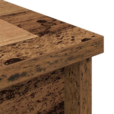 vidaXL Ντουλάπι Όψη Παλαιού Ξύλου 37,5x35x180cm Επεξεργασμένο Ξύλο 1 τεμ.