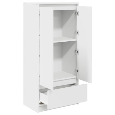 vidaXL Ντουλάπι με συρτάρι 55,5x34x119,5cm Ξύλινο μηχανουργικό ξύλο 1 τεμ.