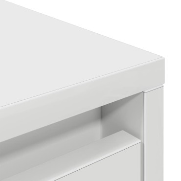 vidaXL Ντουλάπι με συρτάρι 55,5x34x119,5cm Ξύλινο μηχανουργικό ξύλο 1 τεμ.