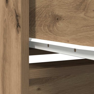 vidaXL Ντουλάπα τεχνίτης Δρυς 29,5x34x119,5cm από Επεξεργασμένο Ξύλο 1 τεμ.