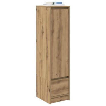 vidaXL Ντουλάπα τεχνίτης Δρυς 29,5x34x119,5cm από Επεξεργασμένο Ξύλο 1 τεμ.