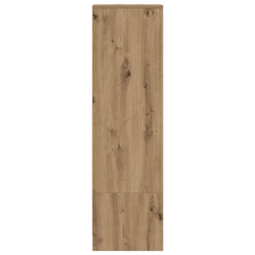 vidaXL Ντουλάπα τεχνίτης Δρυς 29,5x34x119,5cm από Επεξεργασμένο Ξύλο 1 τεμ.