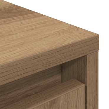 vidaXL Ντουλάπα τεχνίτης Δρυς 29,5x34x119,5cm από Επεξεργασμένο Ξύλο 1 τεμ.