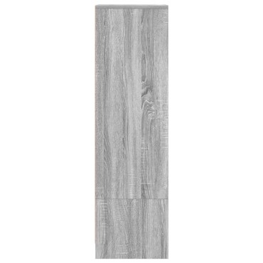 vidaXL Ντουλάπι Γκρι Sonoma 29,5x34x119,5cm Επεξεργασμένο Ξύλο 1 τεμ.