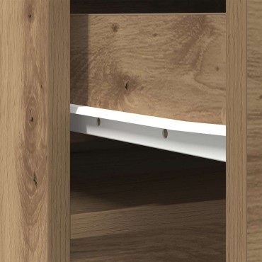 vidaXL Ντουλάπι Αρτισιανή Δρυς 37,5x35x180cm από Επεξεργασμένο Ξύλο 1 τεμ.