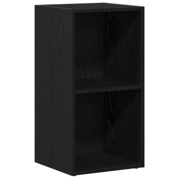 Κουτί αποθήκευσης vidaXL LP Μαύρη βελανιδιά 71x34x36cm