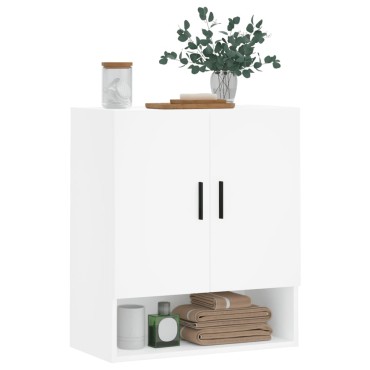 vidaXL Ντουλάπι Τοίχου Λευκό 60x31x70cm από Επεξεργασμένο Ξύλο 1 τεμ.