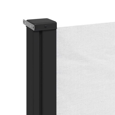 vidaXL Σκίαστρο Πλαϊνό Συρόμενο Λευκό 200 x 600 εκ.