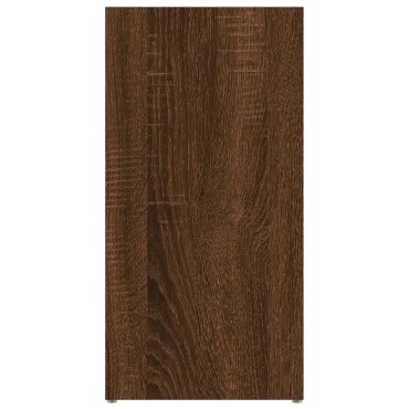 vidaXL Βιβλιοθήκη Καφέ Δρυς 50x25x106cm 1 τεμ.
