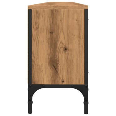 vidaXL Έπιπλο Τηλεόρασης με Συρτάρι Δρυς 200x25x44cm Επεξ. Ξύλο