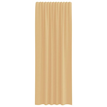 vidaXL Κουρτίνες Voile με βρόχους 2 τεμάχια Λευκό 140x245cm