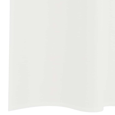 vidaXL Κουρτίνες Voile με βρόχους 2 τεμάχια Λευκό 140x225cm