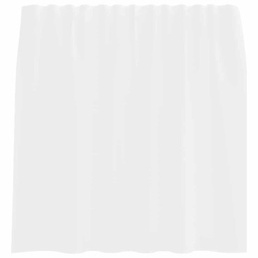 vidaXL Κουρτίνες Voile με βρόχους 2 τεμάχια Λευκό 140x140cm