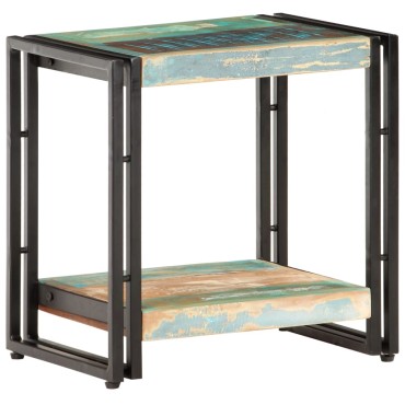 vidaXL Τραπεζάκι Βοηθητικό 40x30x40cm Μασίφ Ανακυκλωμένο Ξύλο 1 τεμ.