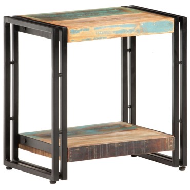 vidaXL Τραπεζάκι Βοηθητικό 40x30x40cm Μασίφ Ανακυκλωμένο Ξύλο 1 τεμ.