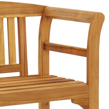 vidaXL Παγκάκι Κήπου από Μασίφ Ξύλο Ακακίας 96x41,5cm 1 τεμ.
