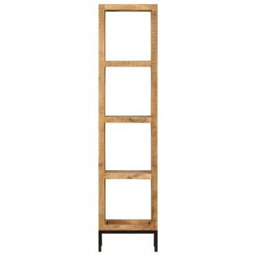 vidaXL Βιβλιοθήκη 40x30x175cm από Μασίφ Ξύλο Μάνγκο 1 τεμ.
