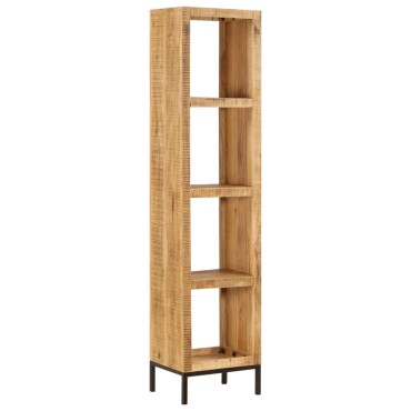 vidaXL Βιβλιοθήκη 40x30x175cm από Μασίφ Ξύλο Μάνγκο 1 τεμ.