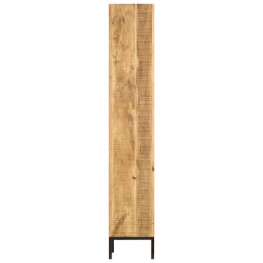 vidaXL Βιβλιοθήκη 40x30x175cm από Μασίφ Ξύλο Μάνγκο 1 τεμ.