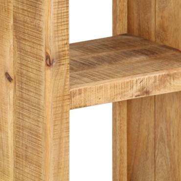 vidaXL Βιβλιοθήκη 40x30x175cm από Μασίφ Ξύλο Μάνγκο 1 τεμ.