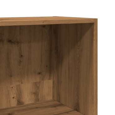 vidaXL Βιβλιοθήκη Αρτισιανή Δρυς 40x30x189cm από Επεξεργασμένο Ξύλο 1 τεμ.