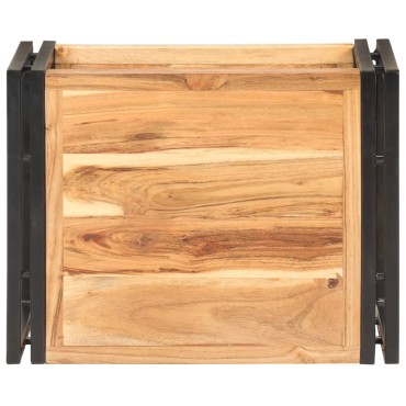 vidaXL Τραπεζάκι Βοηθητικό 40x30x40cm Μασίφ Ξύλο Ακακίας 1 τεμ.