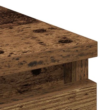 vidaXL Sideboard Παλιό ξύλο 80x35x99cm Ξύλο μηχανής 1 τεμ.