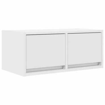vidaXL Έπιπλο Τηλεόρασης Λευκό 60x31x25,5cm Επεξεργασμένο Ξύλο