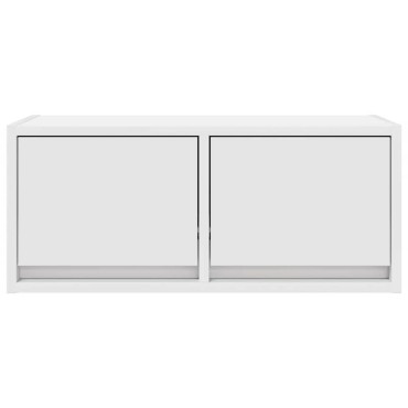 vidaXL Έπιπλο Τηλεόρασης Λευκό 60x31x25,5cm Επεξεργασμένο Ξύλο