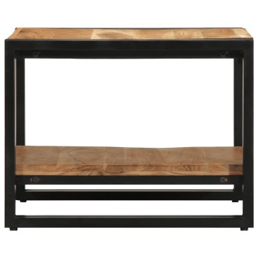 vidaXL Τραπεζάκι σαλονιού 50x50x38cm μασίφ ξύλο ακακίας 1 τεμ.