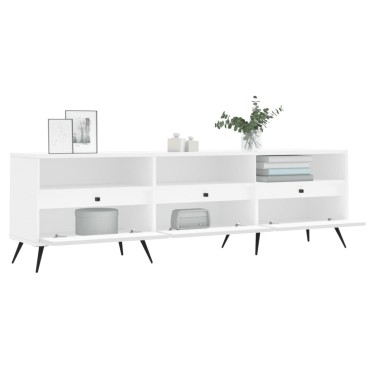 vidaXL Έπιπλο Τηλεόρασης Λευκό 150x30x44,5cm Επεξεργασμένο Ξύλο