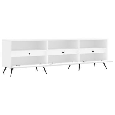 vidaXL Έπιπλο Τηλεόρασης Λευκό 150x30x44,5cm Επεξεργασμένο Ξύλο