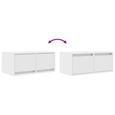 vidaXL Έπιπλα Τηλεόρασης 2 τεμ. 60x31x25,5cm Επεξεργασμένο Ξύλο