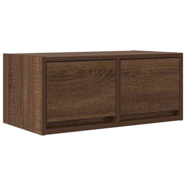 vidaXL Έπιπλο Τηλεόρασης καφέ δρυς 60x31x25,5cm Επεξεργασμένο Ξύλο