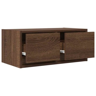 vidaXL Έπιπλο Τηλεόρασης καφέ δρυς 60x31x25,5cm Επεξεργασμένο Ξύλο