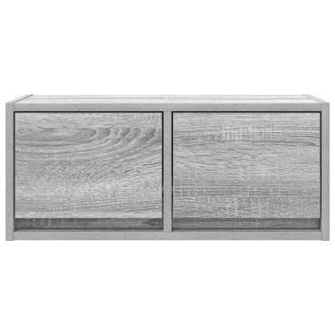 vidaXL Έπιπλο Τηλεόρασης Γκρι Sonoma 60x31x25,5cm Επεξεργασμένο Ξύλο