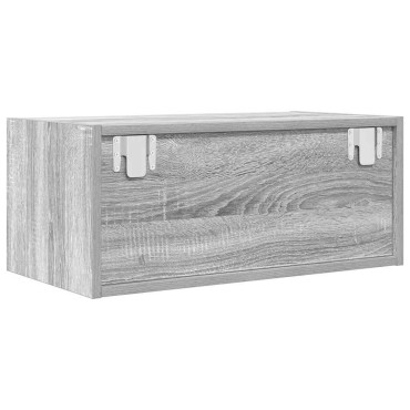 vidaXL Έπιπλο Τηλεόρασης Γκρι Sonoma 60x31x25,5cm Επεξεργασμένο Ξύλο