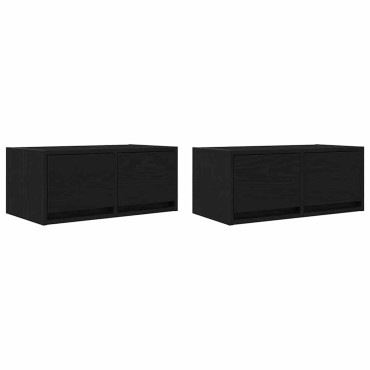 vidaXL Έπιπλα Τηλεόρασης 2 τεμ. 60x31x25,5cm Επεξεργασμένο Ξύλο