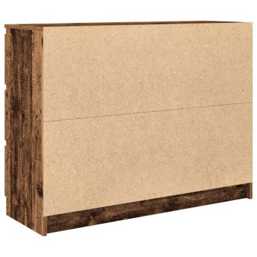 vidaXL Sideboard Παλιό ξύλο 100x35x76cm Ξύλο μηχανής 1 τεμ.