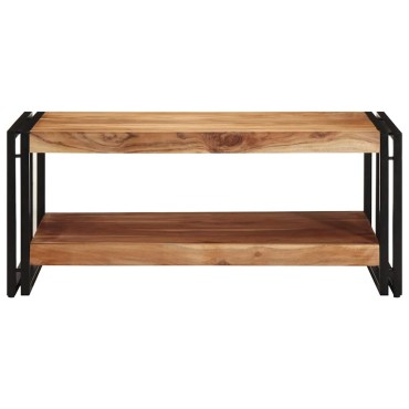 vidaXL Τραπεζάκι σαλονιού 90x50x38cm μασίφ ξύλο ακακίας 1 τεμ.