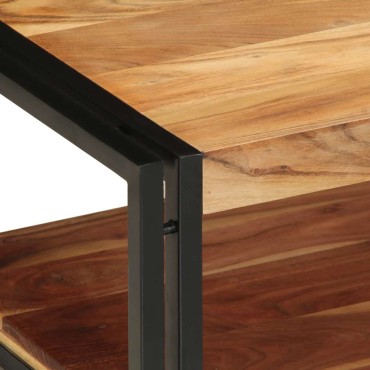 vidaXL Τραπεζάκι σαλονιού 90x50x38cm μασίφ ξύλο ακακίας 1 τεμ.