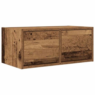 vidaXL Έπιπλο Τηλεόρασης Παλιό ξύλο 60x31x25,5cm Επεξεργασμένο Ξύλο