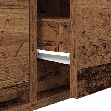 vidaXL Έπιπλο Τηλεόρασης Παλιό ξύλο 60x31x25,5cm Επεξεργασμένο Ξύλο