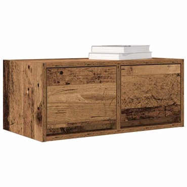 vidaXL Έπιπλο Τηλεόρασης Παλιό ξύλο 60x31x25,5cm Επεξεργασμένο Ξύλο