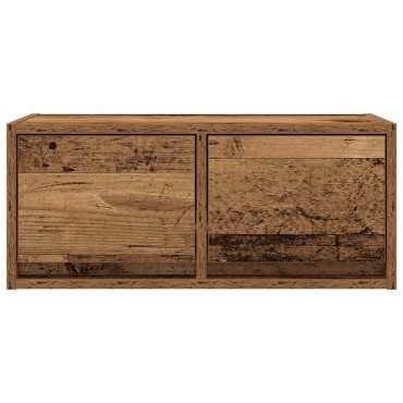 vidaXL Έπιπλο Τηλεόρασης Παλιό ξύλο 60x31x25,5cm Επεξεργασμένο Ξύλο
