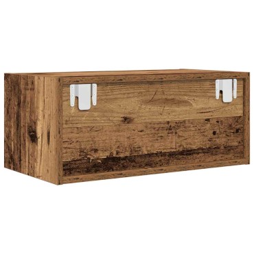 vidaXL Έπιπλο Τηλεόρασης Παλιό ξύλο 60x31x25,5cm Επεξεργασμένο Ξύλο
