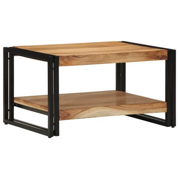 vidaXL Τραπεζάκι σαλονιού 70x50x38cm μασίφ ξύλο ακακίας 1 τεμ.