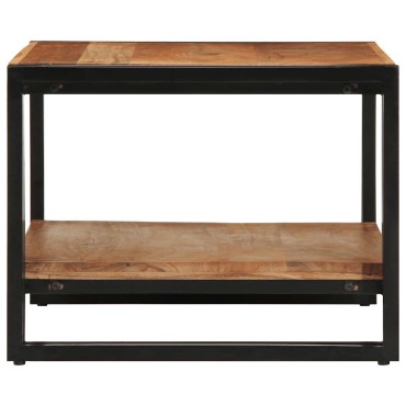 vidaXL Τραπεζάκι σαλονιού 70x50x38cm μασίφ ξύλο ακακίας 1 τεμ.