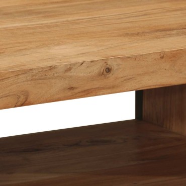 vidaXL Τραπεζάκι σαλονιού 70x50x38cm μασίφ ξύλο ακακίας 1 τεμ.