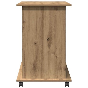 vidaXL Γραφείο Υπολογιστή Τεχνίτης Δρυς 80x50x75cm από Μοριοσανίδα 1 τεμ.